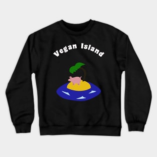 Vegan Island Crewneck Sweatshirt